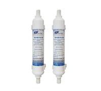 Lot de 2 filtres à eau externes pour réfrigérateur Bosch 00750558, Saewoo DD-7098, Whirlpool 484000000625, Ariston Indesit C00094414