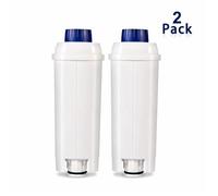 Lot de 2 filtres à eau pour machines à café Delonghi de'longhi dlsc002 Compatible avec Delongie ECAM, Esam ETAM, BCO, EC