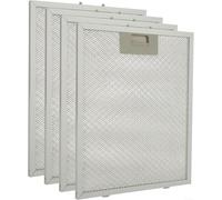 Lot de 2 filtres à graisse en aluminium 315 x 276 x 9 mm 5 couches de rechange pour WRJ603UW WRJ600UW RFD602W
