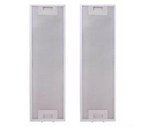 Lot de 2 filtres à graisse en aluminium pour hotte aspirante 525 x 162 mm, design d'extraction à 5 couches pour modèles de ventilation de cuisine IAG9SE4 RS6W RSFR8S RS6S