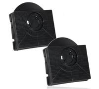 Lot de 2 filtres à odeurs en charbon Spares2go - Pour ventilateur de hotte de cuisine IKEA - Référence : CHF303
