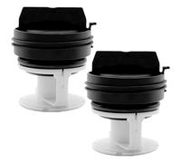 Lot de 2 filtres à peluches 00614351 614351 pour pompe de vidange machine à laver de rechange compatible avec Siemens iQ300 iQ500 iQ700, Bosch Varioperfect série 4