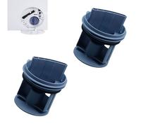 Lot de 2 filtres à peluches pour machine à laver, filtre de rechange compatible avec Bosch Siemens 00647920 647920 00605010 605010 00602008 - Bleu