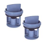 Lot de 2 filtres à peluches pour pompe de vidange compatibles avec authentique filtre à peluches Bosch pour machine à laver CWF, WAE, WM54850 Series - 00647920/00605010/00602008