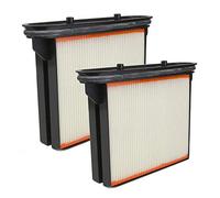 Lot de 2 Filtres à Plis Compatible avec Bosch Gas 25, 50, 50M, 2607432014, Starmix FKP4300, 416069, 416038, FK4300, Eibenstock DSS 25A, Metabo ASR 2025 630326000, Hitachi RNT 1232