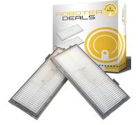 Lot de 2 filtres à poussière fine de rechange pour robot aspirateur Roborock Q8 Max, Max Plus