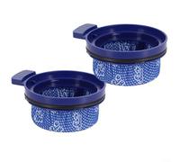 Lot de 2 filtres à vide DJ9703090A compatibles avec Samsung pour BESPOKE Jet VS20A95823W SA VS20A95993W SA VS20A95923N SA Filtre de rechange pour dépoussiérage et entretien du moteur