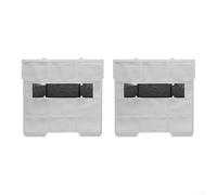 Lot de 2 filtres anti-poussière pour climatisation - Pour unité intérieure 1P/1,5 HP - Maille filet de rechange (28,7 x 27 cm)
