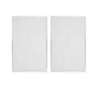 Lot de 2 filtres arrière de rechange compatibles avec HONEYWELL F300E F300A F50F F58F, convient aux purificateurs d'air électrostatiques 50000293-004, cadre en aluminium, 50,8 x 31,8 cm pour une