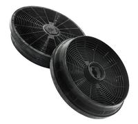 Lot de 2 filtres charbon ACM14 145x30mm Hotte (49011548 ARISTON HOTPOINT CANDY AIRLUX GLEM ROSIERES INDESIT AYA BEKO PROLINE)