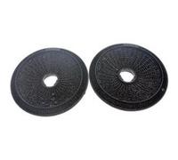 Lot de 2 filtres charbon pour Hotte BOSCH, CANDY, NEFF, SIEMENS - ZANUSSI - D190 - Epaisseur 25mm