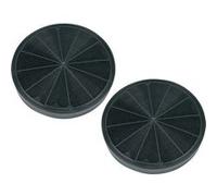 Lot de 2 filtres charbon type 196 Hotte (484000008674 ROBLIN ARISTON HOTPOINT FRANKE DE DIETRICH,)