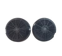Lot de 2 filtres charbon type 47 150X50 mm Hotte (484000008784 CFC0141497 FAURE WHIRLPOOL ELECTROLUX ESSENTIEL B LADEN IGNIS ARISTON HOTPOINT BAUKNECHT PRIVILEG INDESIT ELICA INTEGRA JUNO ZANUSSI TU