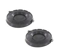 Lot de 2 filtres charbon type 48 AMC037 d'origine 236X30 mm Hotte 484000008783, 480122101262 ELECTROLUX, ARISTON HOTPOINT, IKEA,