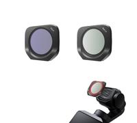 Lot de 2 filtres compatibles avec Insta360 Luna Pro, objectifs magnétiques en verre optique à montage rapide pour une photographie améliorée, noir nuit