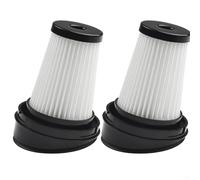 Lot de 2 filtres d'aspirateur compatibles avec Grundig pour VCH 9129L 9929L 9130 9930 pour poussière domestique poils d'animaux