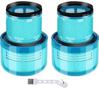 Lot de 2 filtres d'aspirateur de rechange compatibles avec Dyson V15 Detect, V15 Detect +, V11 Torque Drive, V11 Animal, SV14 Detect Cordless Vacuum, comparaison avec la pièce 970013-02