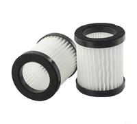 Lot de 2 filtres d'aspirateur de rechange pour Beldray Airgility 22,2 V BEL0776, 29,6 V BEL01171, BEL0813 et XL-618A - Élimination de la poussière fine et des allergènes - Matériau plastique - Blanc