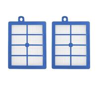 Lot de 2 filtres d'aspirateur H12 compatibles avec les aspirateurs AEG VX6, VX7, VX8, LX7, LX8, LX9, accessoires remplaçables