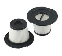 Lot de 2 filtres d'aspirateur pour modèles Clean 4G Silent 10033762 10033763 - pour pièces d'optimisation du flux d'air de qualité supérieure 9 x 5,6 cm