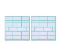 Lot de 2 filtres de climatisation pour climatisation - Pour une performance optimale - 30 x 29 cm