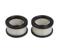 Lot de 2 filtres de compresseur d'air de rechange pour modèles 32170979 SS5 2340, maille en acier galvanisé avec élément en papier robuste, 10,9 cm de diamètre extérieur x 6 cm