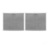 Lot de 2 filtres de hotte en alliage d'aluminium, 369 x 295 mm, compatibles avec JV636H1SS, JV636H2SS, JV536H1S