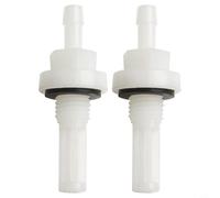 Lot de 2 filtres de joint de réservoir de carburant pour Honda GX110, GX120, GX140 et GX200 - Filtre de rechange en plastique compatible avec