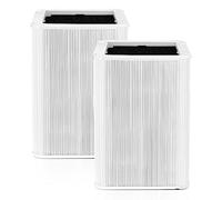 Lot de 2 filtres de rechange 121 compatibles avec purificateur d'air Blueair Blue Pure 121, filtres H13 True HEPA avec particules et filtre de rechange à charbon actif