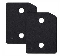 Lot de 2 filtres de rechange 9164761 pour sèche-linge Miele T1 | Matériau éponge hautement élastique, lavable, facile à remplacer, pour filtrer les peluches dans le sèche-linge