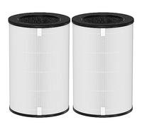 Lot de 2 filtres de rechange AP-T30 True HEPA compatibles avec purificateur d'air HoMedics AP-T30 AP-T30WT AP-PET35 AP-PET35-WT, pièce # AP-T30FL AP-PET35FL