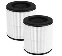 Lot de 2 filtres de rechange B-d02l pour MOOKA et KOIOS B-D02L Air Puri Fier, filtre de rechange HEPA 3 en 1 H13 True HEPA