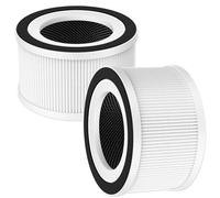Lot de 2 filtres de rechange compatibles avec Afloia Fillo/Halo/Mooka Allo, avec 3 en 1 H13 Tru