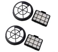 Lot de 2 filtres de rechange compatibles avec aspirateur cylindrique Russell Hobbs RHCV1611 Compact XS
