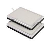 Lot De 2 Filtres De Rechange Compatibles Avec Le Purificateur D'air Medify MA-15, Filtres H13 True Et À Charbon, Préfiltres 3 En 1 Faciles D'entretien.