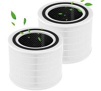 Lot de 2 filtres de rechange Core 200S, filtres 3 en 1 compatibles avec le purificateur d'air intelligent WiFi LEVOIT Core 200S, H13 True HEPA Core 200S-RF