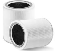 Lot de 2 filtres de rechange Core 400s compatibles avec Levoit Core 400s Smart Wifi Air Puri-Fier, Core400s-Rf, H13 Hepa et charbon actif, LRF-C401S-WUS