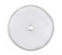 Lot de 2 filtres de rechange en maille d'acier inoxydable pour cafetière à piston 8 tasses 1000 ml