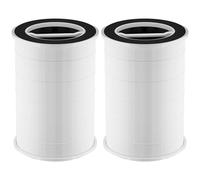 Lot de 2 filtres de rechange G200S/G200, compatibles avec purificateur d'air Ganiza G200S/G200, filtre HEPA 3 en 1 H13 et filtre à charbon actif
