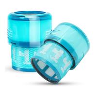 Lot de 2 filtres de rechange Gen5 compatibles avec Dyson Gen5detect Absolute, Gen5outsize Absolute, Gen5detect Fluffy Cordless Vacuum Cleaner, livré avec une brosse pour nettoyer la poussière