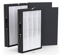 Lot de 2 filtres de rechange HEPA A2 H13 pour purificateur d'air Filtrete 3M A2 FAP-C02-A2, FAP-C03-A2, FAP-T03-A2, FAP-SC02L, pièce n° 1150101