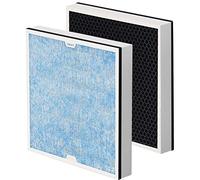 Lot de 2 filtres de rechange HEPA et charbon actif compatibles avec la brosse à air AlorAir CleanShield HEPA 550