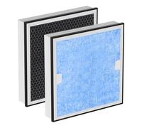 Lot de 2 filtres de rechange HEPA et charbon actif compatibles avec la brosse à air AlorAir CleanShield HEPA 550