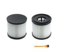 Lot de 2 filtres de rechange HEPA lavables pour aspirateur sec/humide Ryobi 18 V ONE+ PCL733, PCL734, P3240, compatible avec les pièces # A32VC05 et A32RF08, compatible avec les aspirateurs HART