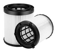 Lot de 2 filtres de rechange HEPA pour aspirateur DEWALT DC500 (DC5001H) sans fil/filaire humide/sec