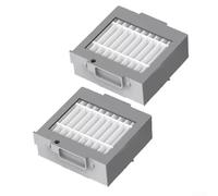 Lot de 2 filtres de rechange lavables compatibles avec Roomba Max 705, réutilisables pour aspirateur pour maisons adaptées aux animaux domestiques et aux enfants