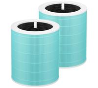 Lot de 2 filtres de rechange pour absorbeur de toxines Core 600S compatibles avec le purificateur d'air LEVOIT Core 600S-P, 3 en 1 H13 True HEPA et filtre à charbon actif, Core 600S-RF-TX