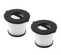 Lot de 2 filtres de rechange pour aspirateur à main sans fil HART 20 V, lavables et réutilisables pour médias de style HEPA compatibles avec HPHV33 HPHV34B HPHV33B, écran d'échappement de protection