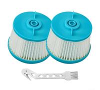 Lot de 2 filtres de rechange pour aspirateur Invictus X9 X8 pour X7 X4 avec brosse pour une filtration efficace de la poussière dans les modèles sans fil