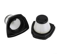 Lot de 2 filtres de rechange pour aspirateur JONR ED20 Pro, médias HEPA et pièces ABS, conçus pour une utilisation répétée et capture fiable de la poussière